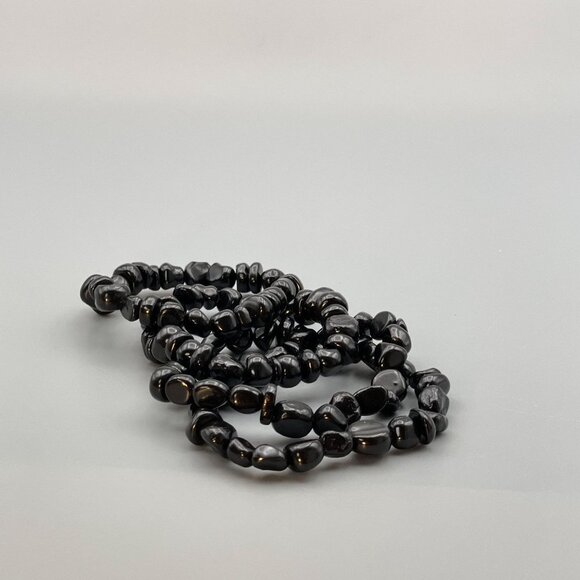 Authentic Shungite Elastic Bracelet - Picture 4 of 5